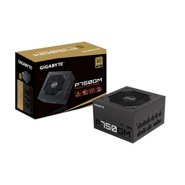 GIGABYTE P750GM 750W 80+ Gold Fully Modular ATX 2.0 Power Supply