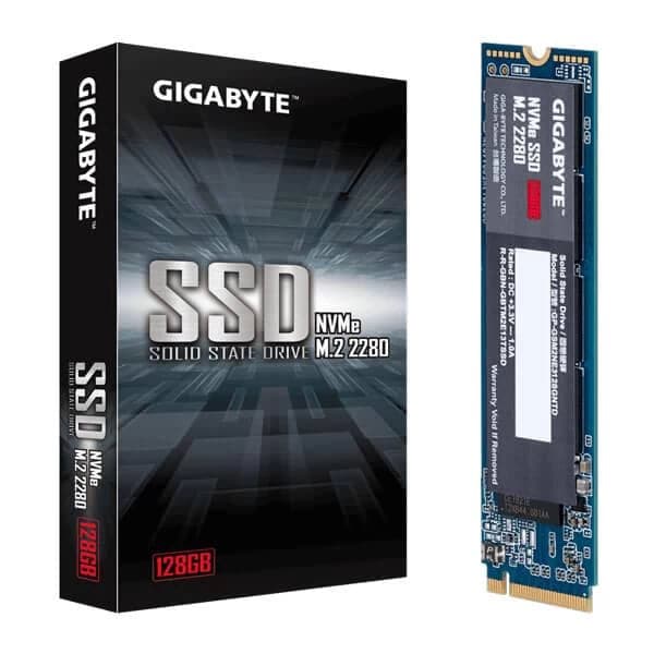 GIGABYTE 128GB M.2 NVMe Gen3 Internal Solid State Drive (SSD)