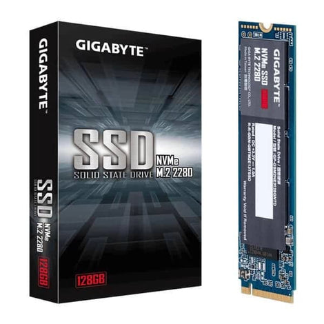 GIGABYTE 128GB M.2 NVMe Gen3 Internal Solid State Drive (SSD)