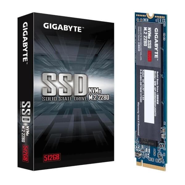 GIGABYTE 512GB PCIE M.2 NVME Gen3 Solid State Drive ( SSD )