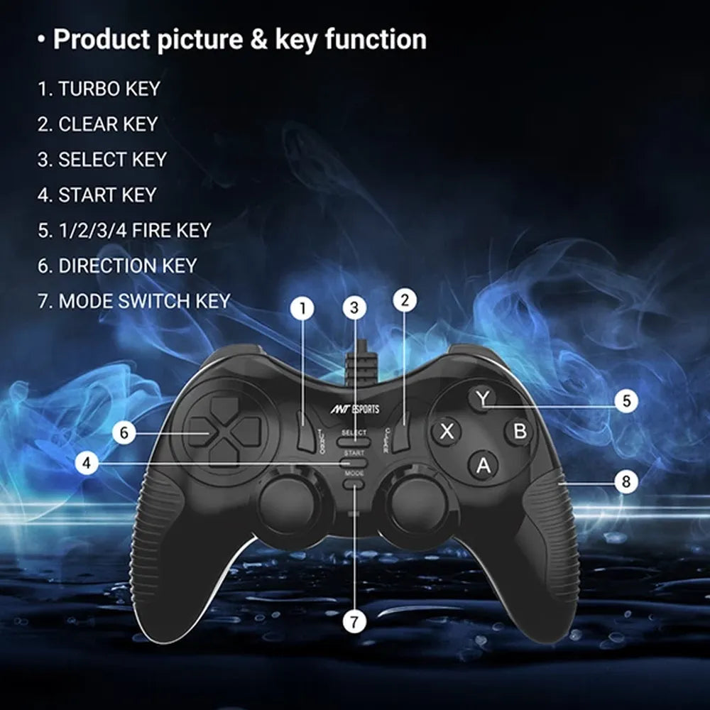 ANT ESPORTS GP115 Gaming Gamepad