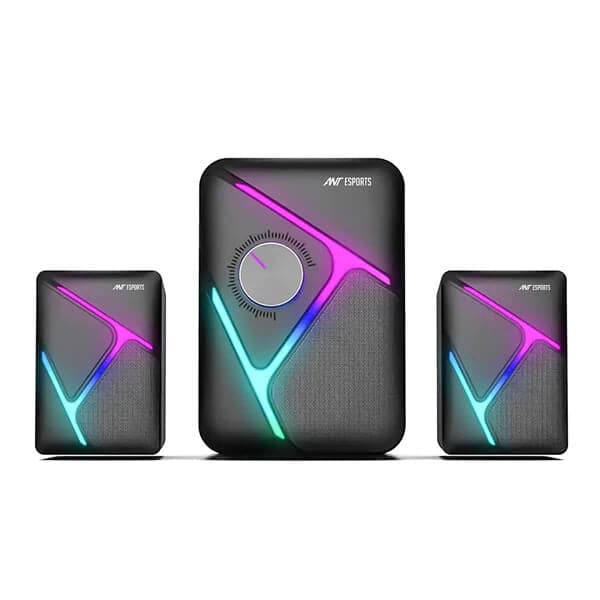ANT ESPORTS GS270 2.1 Channel RGB Stereo Gaming Speaker
