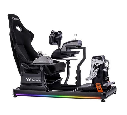 Thermaltake Gaming GF500 Flight Simulator Cockpit, Black