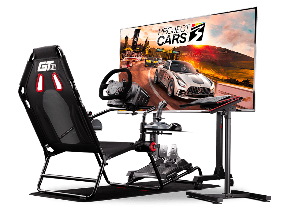 NEXT LEVEL RACING GT-LITE RACING COCKPIT NLR-S021 (NO ELECTRONICS INCLUDED)