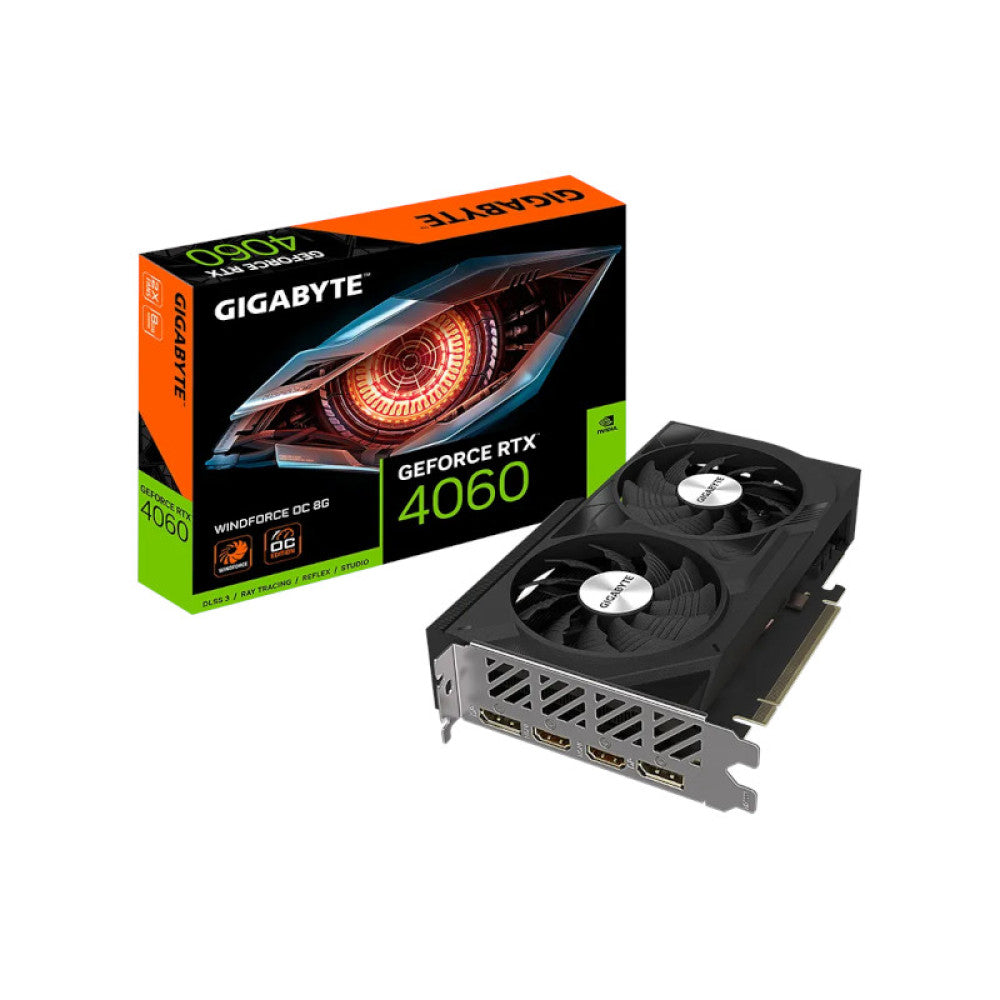 GIGABYTE GeForce RTX 4060 WindForce OC 8GB Nvidia Graphic Card
