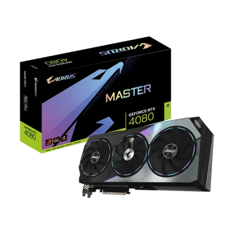 GIGABYTE Aorus Master GeForce RTX 4080 Gaming OC 16GB Nvidia Graphic Card