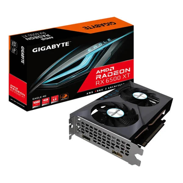 GIGABYTE Radeon RX 6500 XT Eagle 4GB AMD Graphics Card