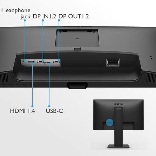 BENQ 24 INCH GW2485TC FHD IPS MONITOR WITH TYPE-C & HEIGHT ADJUSTMENT