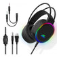 ANT ESPORTS H1000 Pro RGB Wired 3.5MM / USB Gaming Headphone ( PC / Playstation / Xbox / Mac ) ( Black )