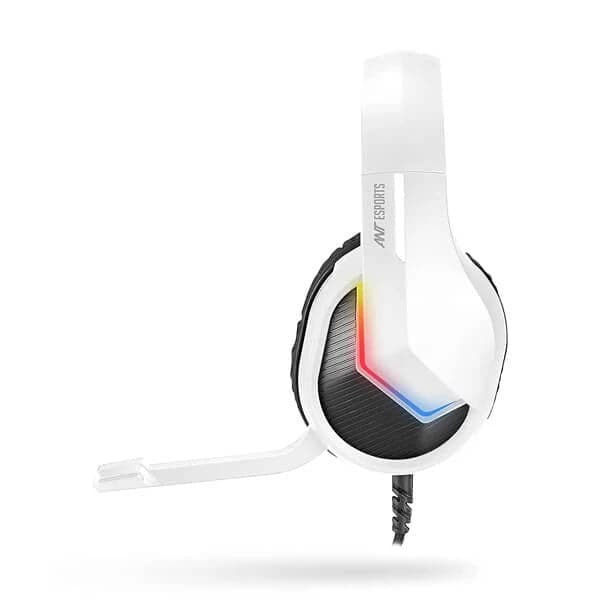 ANT ESPORTS H1100 Pro RGB USB Wired Gaming Headphone ( White) ( PC / Playstation / XBox )