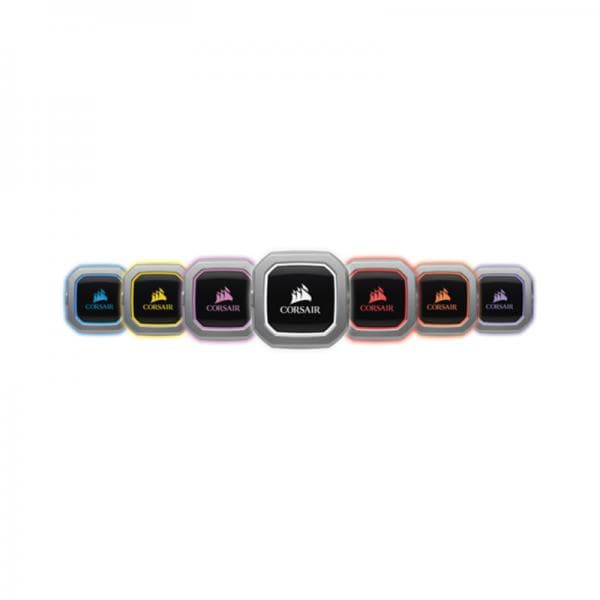 CORSAIR H115i Pro RGB 280mm CPU Liquid Cooler (Black)