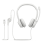 LOGITECH USB HEADSET H390 - OFF WHITE