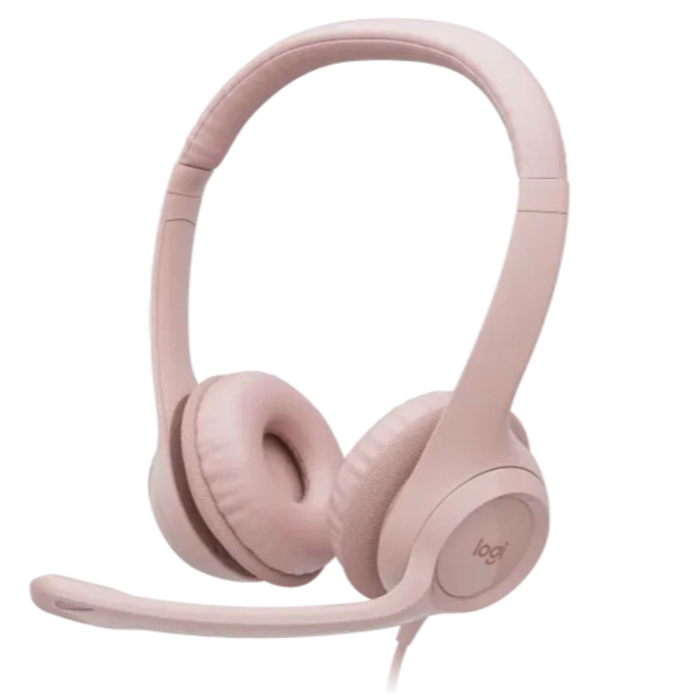 LOGITECH H390 RGB Wired Stereo Gaming Headphone ( Rose ) ( Pc / Mobile / Mac / Xbox )