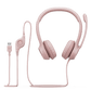 LOGITECH USB HEADSET H390 - ROSE