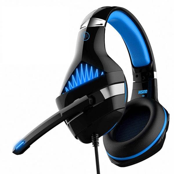 ANT ESPORTS H500 RGB 3.5mm Wired Gaming Headphone ( Black / Blue )