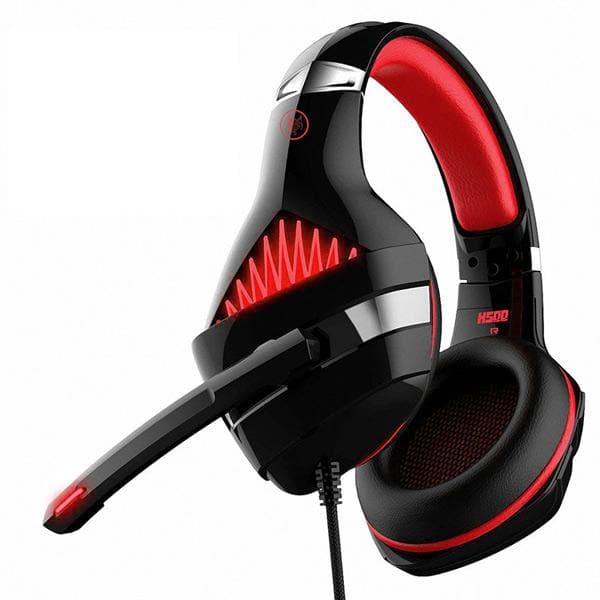 ANT ESPORTS H500 RGB 3.5mm Wired Gaming Headphone ( Black / Red )