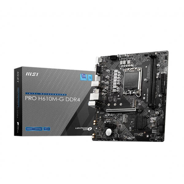 MSI Pro H610M-G DDR4 Intel Motherboard