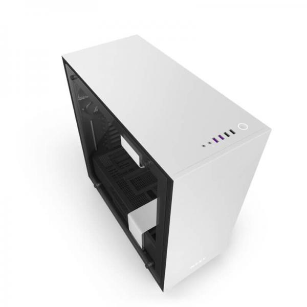 NZXT H700i ATX Mid Tower Cabinet ( Matte-White )