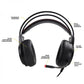 ANT ESPORTS H707 HD RGB 7.1 Virtual Surround 3.5mm Wired Gaming Headphone ( Black ) ( PC / Playstation / Mobile / Xbox )
