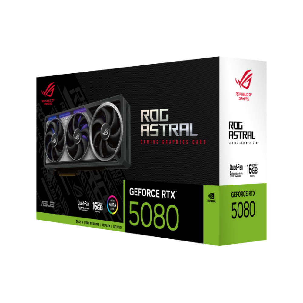 ASUS ROG Astral GeForce RTX 5080 16GB Nvidia Graphic Card