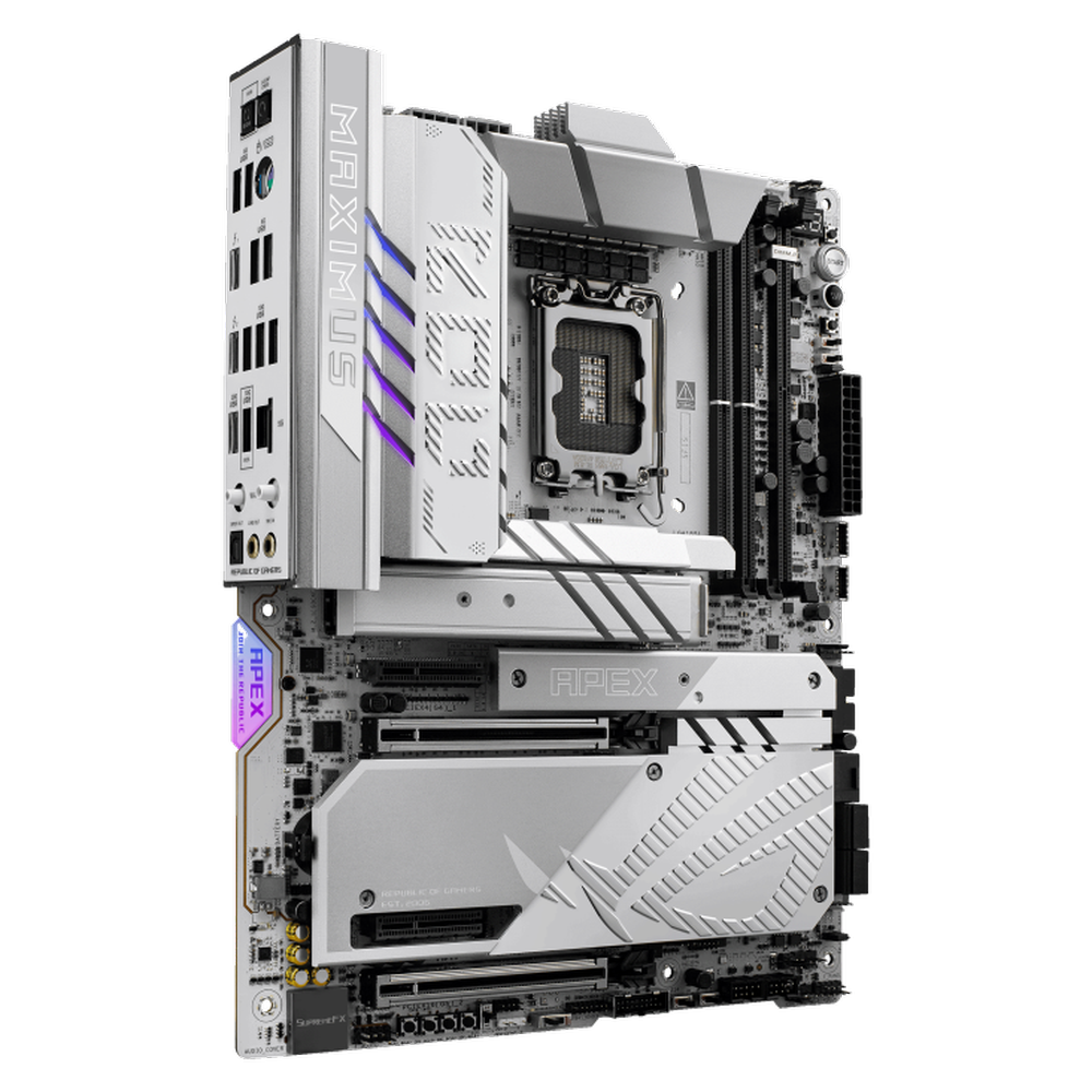 ASUS ROG Maximus Z890 Apex Wifi DDR5 Intel Motherboard ( White )