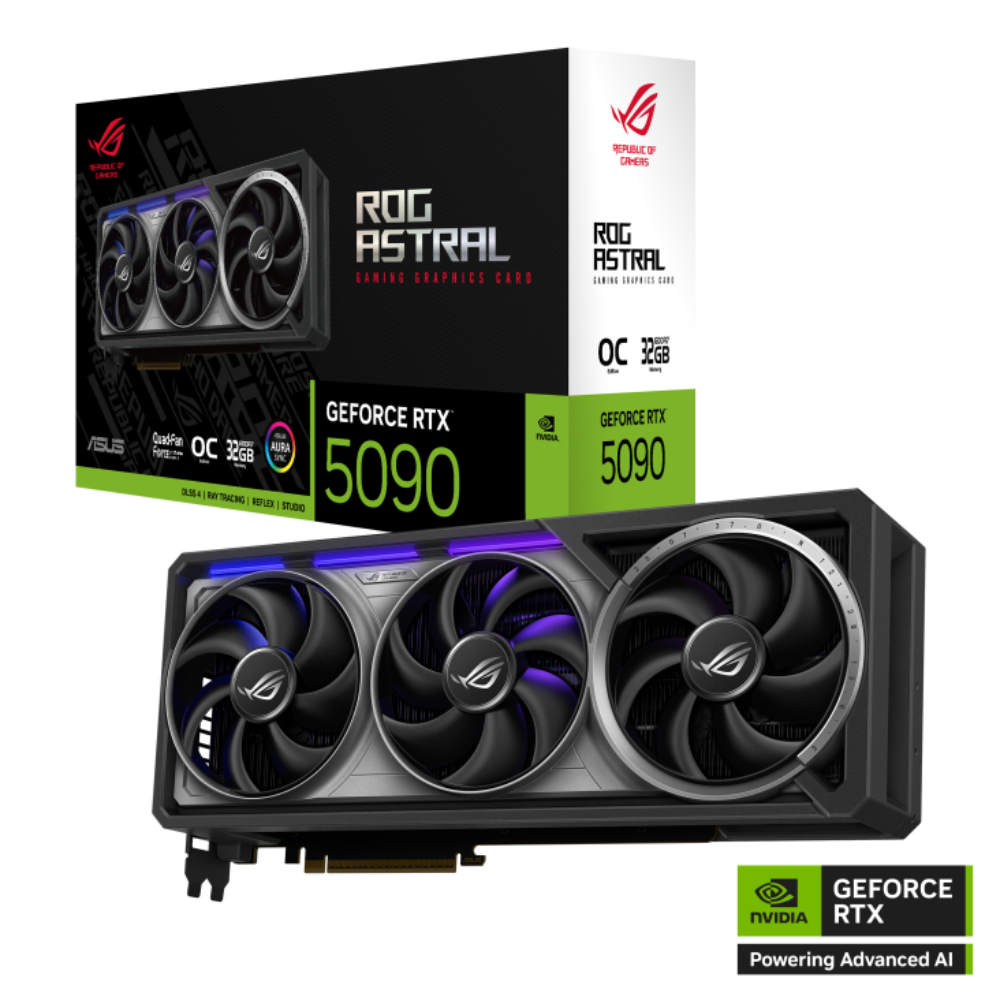ASUS ROG Astral GeForce RTX 5090 OC 32GB NVIDIA Graphic Card