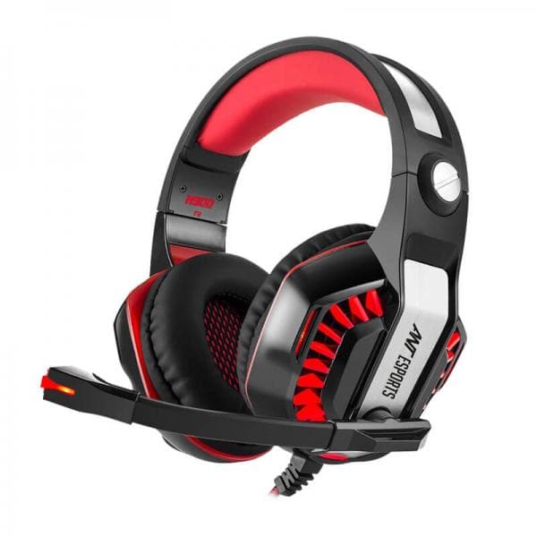 ANT ESPORTS H900 3.5mm Wired Gaming Headphone ( Black / Red ) ( PC / Playstation / Mobile / Xbox )