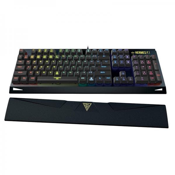 GAMDIAS Hermes P1A Full Size Mechanical Wireless Gaming Keyboard ( Black ) ( Blue Switch )
