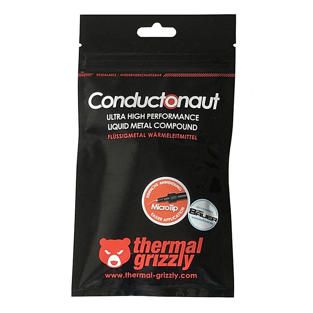 THERMAL GRIZZLY CONDUCTONAUT LIQUID METAL PASTE - 1G
