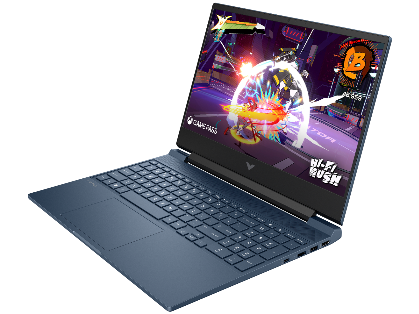 HP VICTUS 15 FA2103TX [CI7-13620H/16GB/512GB SSD/WIN11 HOME+MS24/15.6"/6GB-RTX4050 GRAPHICS/1 YEAR(S)/BLUE]