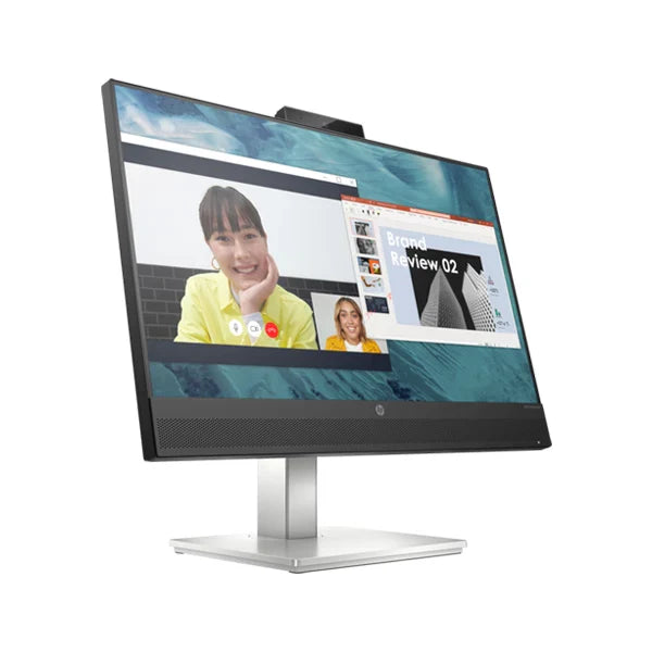 HP M24 Webcam 24 Inch FHD 75Hz IPS Panel 99%SRGB 5MS AMD Freesync Monitor