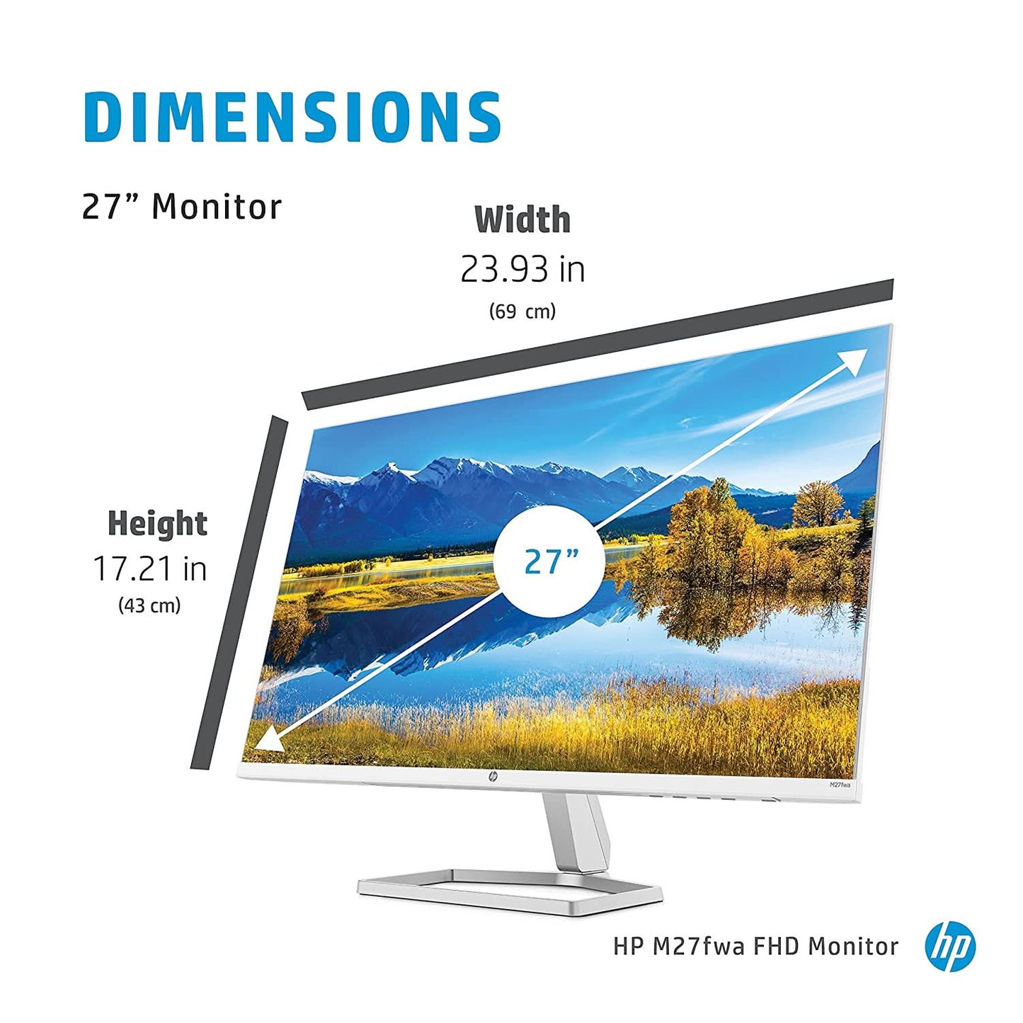 HP 27 INCH M27FWA FHD IPS MONITOR