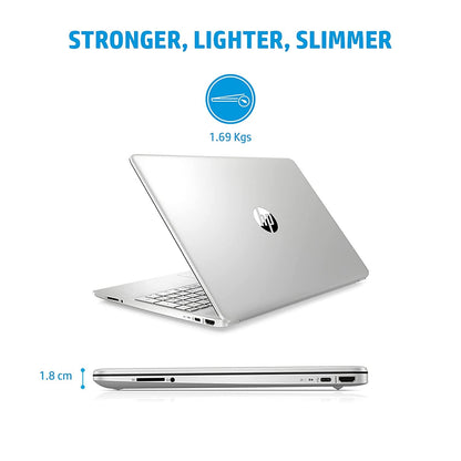 HP 15S-FQ5009TU [CI5-1235U 12TH GEN/8GB DDR4/512GB SSD/NO DVD/WIN11 HOME+MSO/15.6 INCH/INTEGRATED GRAPHICS/1 YEAR/SILVER]