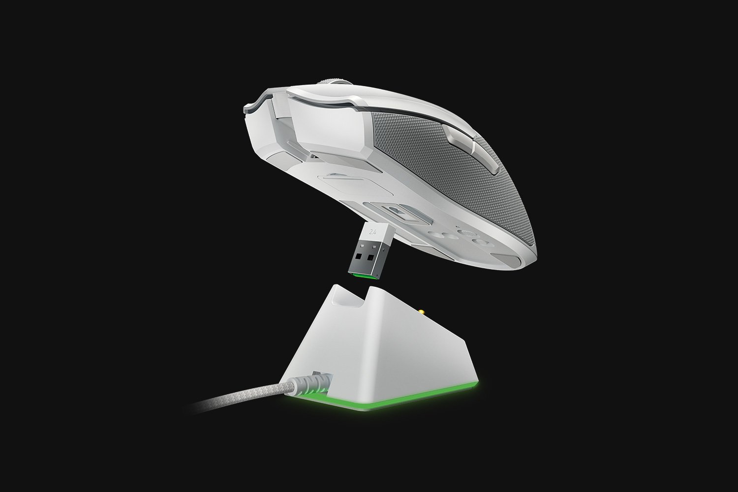 RAZER Viper Ultimate Wireless Ambidextrous Gaming Mouse ( RZ01-03050100-R3A1 ) ( 20000DPI / 6 Macro Button ) ( Mercury )