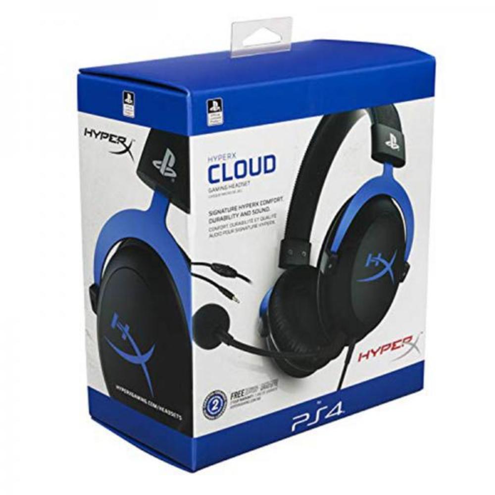 HYPERX Cloud Wired 3.5mm Stereo Gaming Headphone for PlayStation ( Black ) ( PC / PS4 / PS5 )