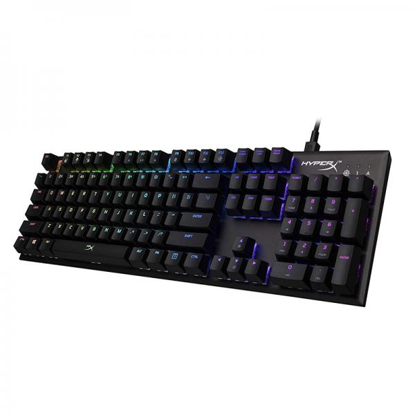 HYPERX Alloy FPS RGB Full Size Mechanical Wired Gaming Keyboard ( Black ) ( Kailh Silver Switch )