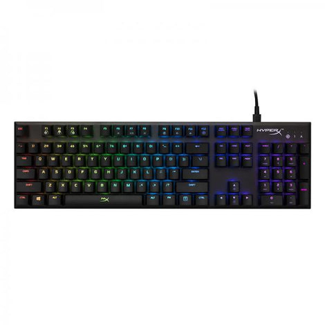 HYPERX Alloy FPS RGB Full Size Mechanical Wired Gaming Keyboard ( Black ) ( Kailh Silver Switch )