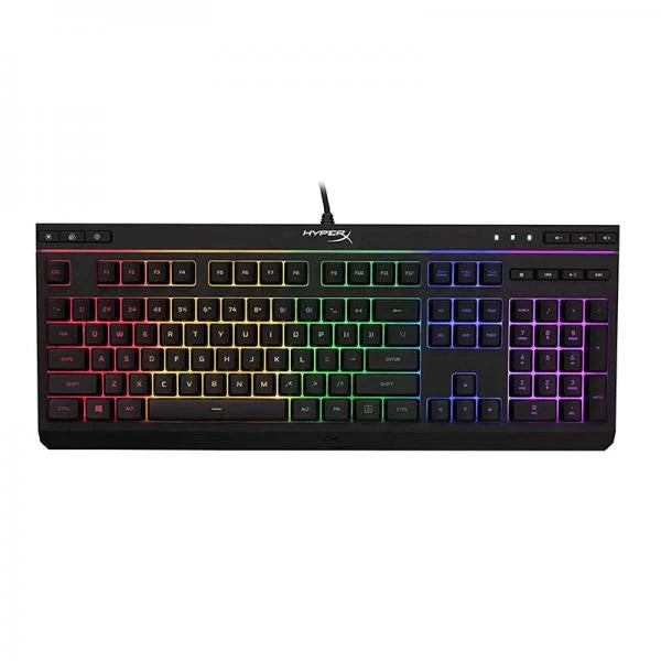 HYPERX Alloy Core RGB Wired Membrane Gaming Keyboard (Membrane Switches)