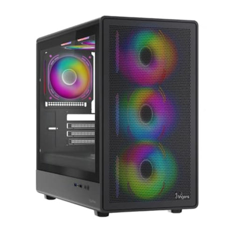 FINGERS HyperHawk RGB MATX Mini Tower Cabinet ( Black )