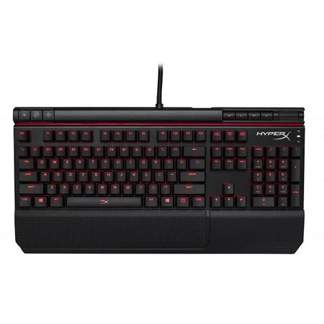 HYPERX Alloy Elite Full Size Mechanical Wired Gaming Keyboard ( Black ) ( Cherry MX Red Switch )