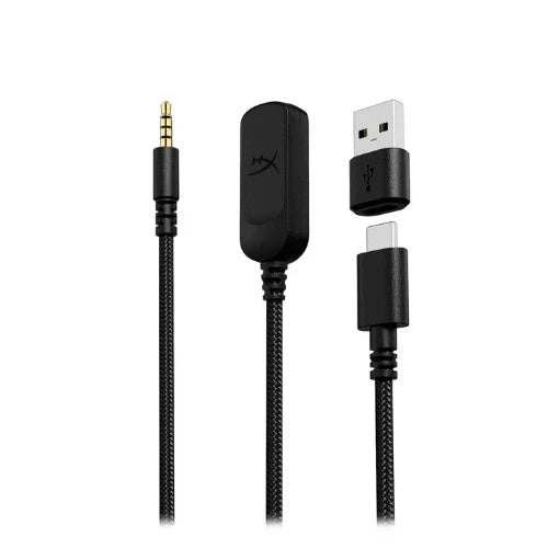 HYPERX Cloud 3 Wired 3.5mm / USB Type-C / USB Type-A Gaming Headphones ( Black ) [ HyperX Cloud III]