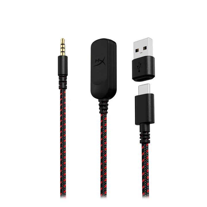 HYPERX Cloud 3 Wired USB 7.1 Surround Gaming Headphone ( Red ) ( PC / PS5 / Xbox )[ HyperX Cloud III]