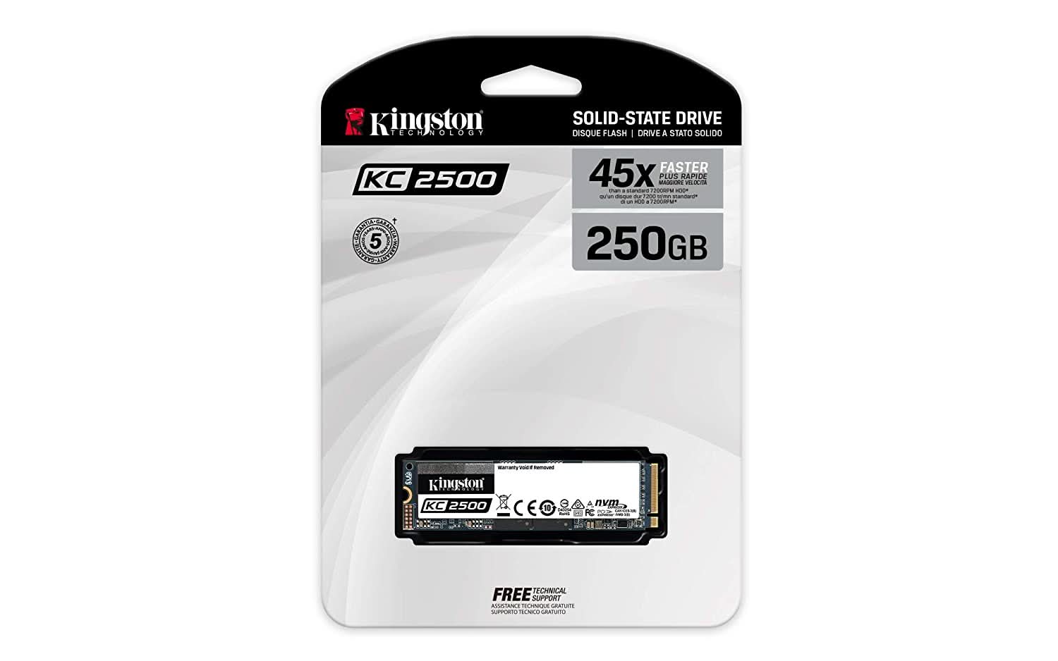 KINGSTON 500GB KC2500 NVME M.2 SSD