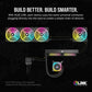 CORSAIR ICUE LINK H150I RGB WHITE ALL IN ONE 360MM CPU LIQUID COOLER (CW-9061006-WW)