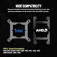 CORSAIR ICUE LINK H150I RGB WHITE ALL IN ONE 360MM CPU LIQUID COOLER (CW-9061006-WW)
