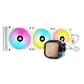 CORSAIR ICUE LINK H150I RGB WHITE ALL IN ONE 360MM CPU LIQUID COOLER (CW-9061006-WW)