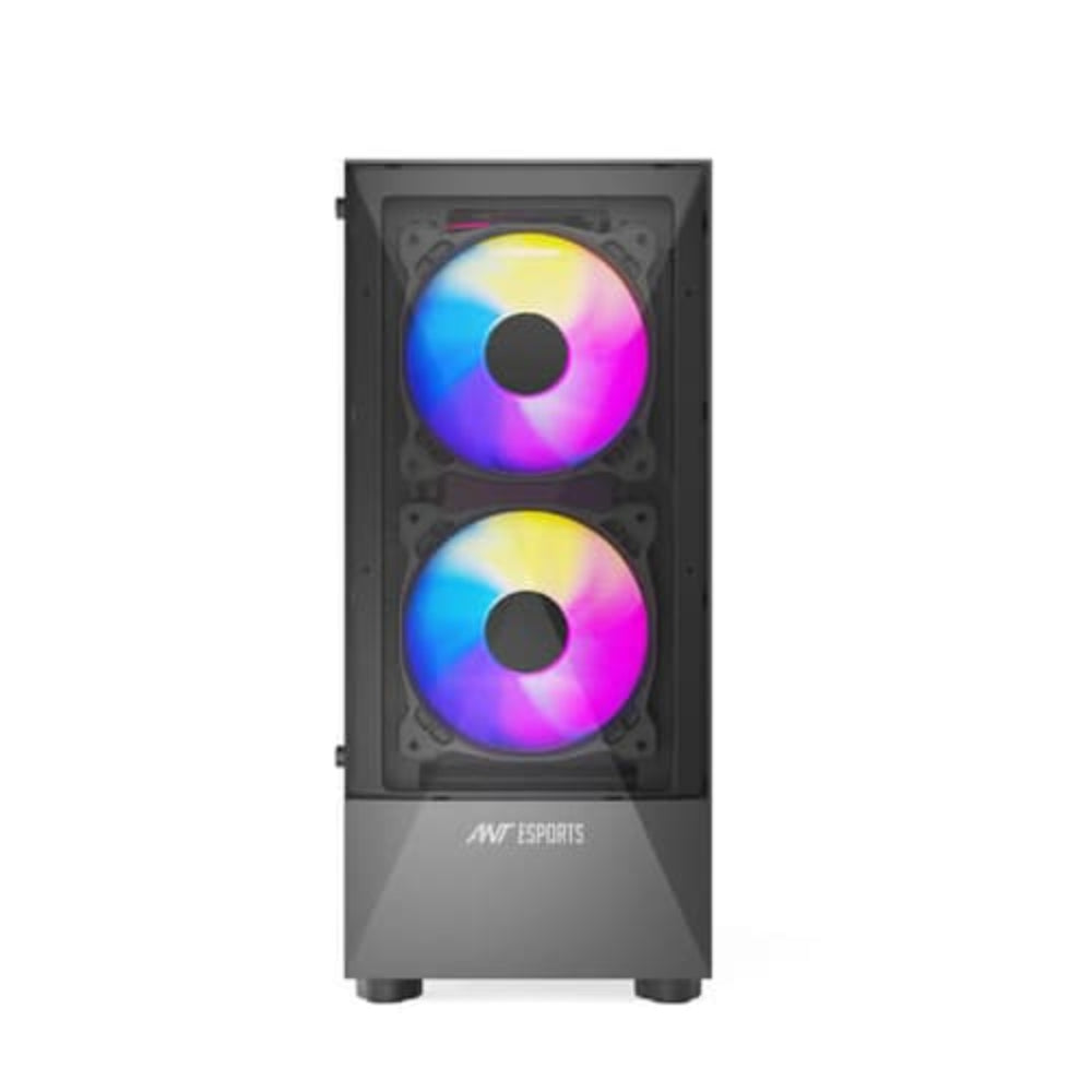 ANT ESPORTS Ice-100 ATX Mid Tower Cabinet ( Black )