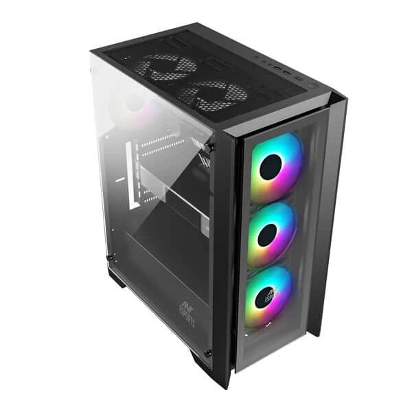 ANT ESPORTS ICE-170 TG ATX Mid Tower Cabinet (Black)