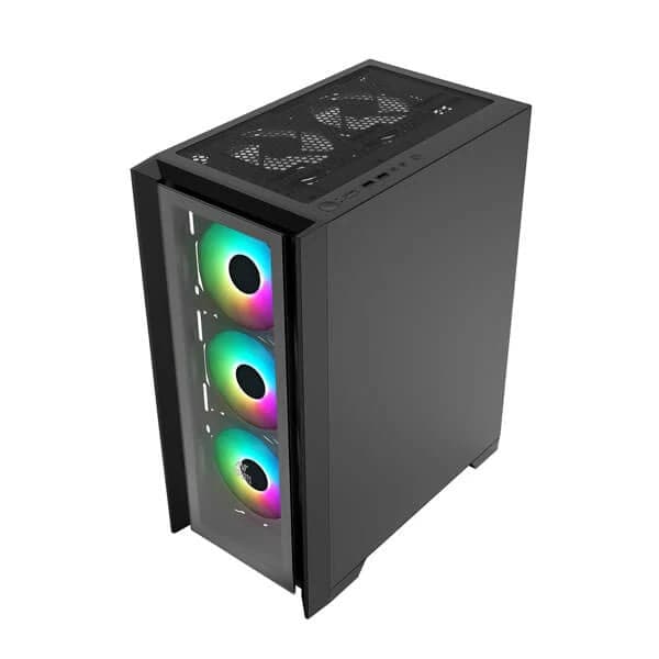 ANT ESPORTS ICE-170 TG ATX Mid Tower Cabinet (Black)