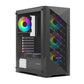 ANTESPORTS ICE 270M 6F ARGB ATX Mid Tower Cabinet (Black)